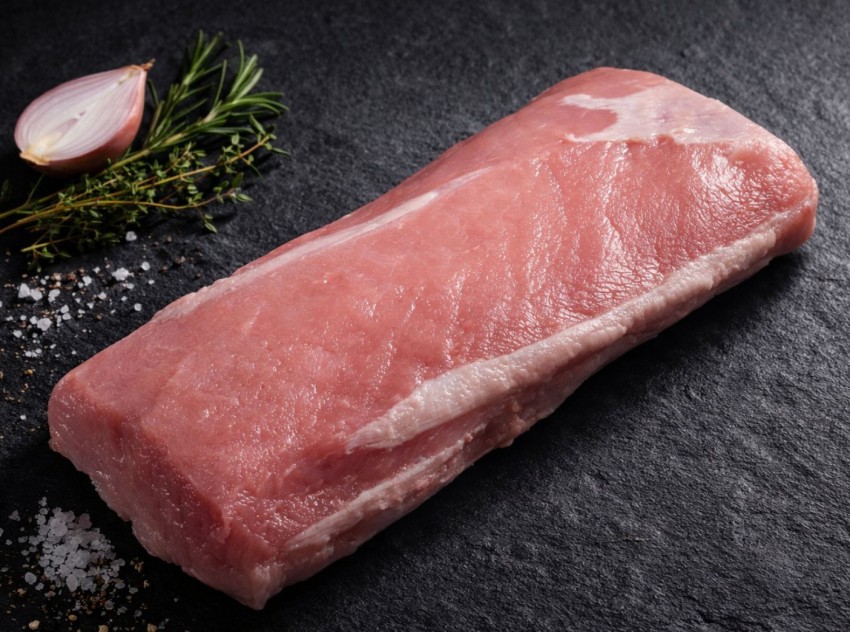 Bio Schweine Lachsbraten, tiefgefroren