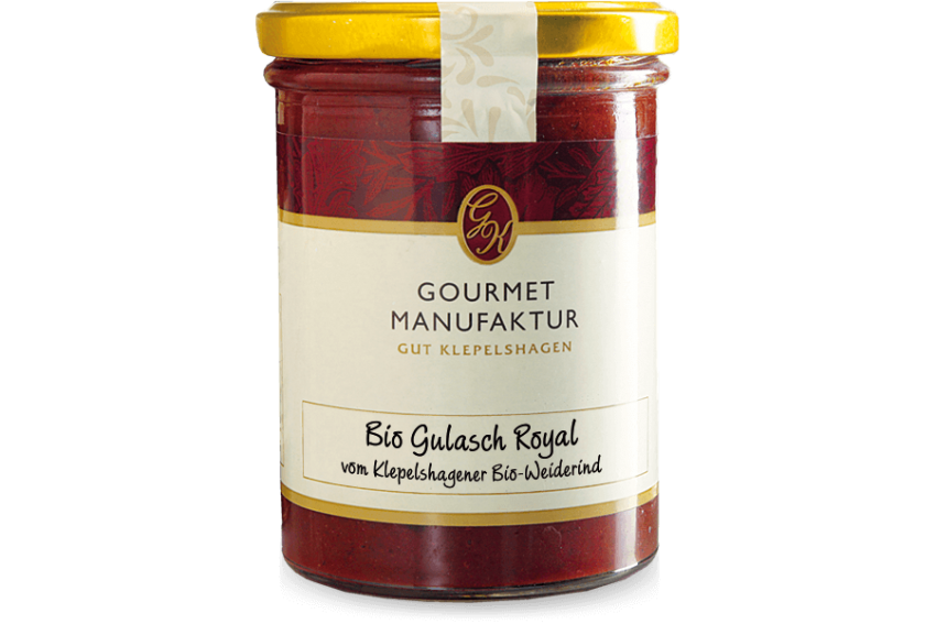 Manufaktur Gulasch Royal Klepelshagen | Gourmet Bio-Weiderind vom Gut Klepelshagener Bio