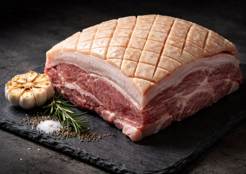 Bio Schweine Krustenbraten m. Schwarte