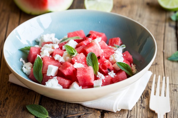 wassermelonen-salat