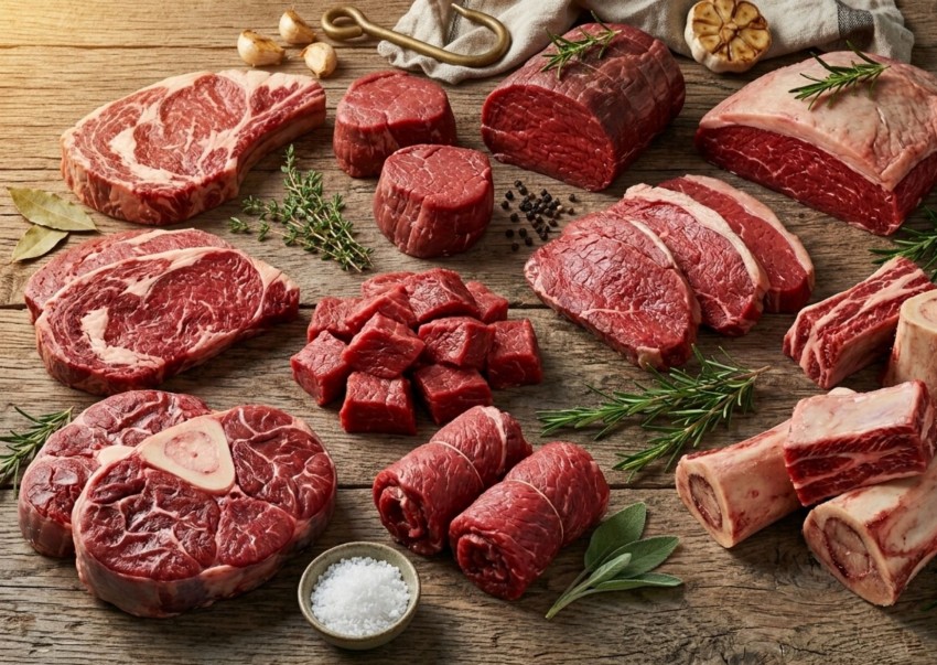 Bio Fleischpaket "halbes Rind" - 100kg