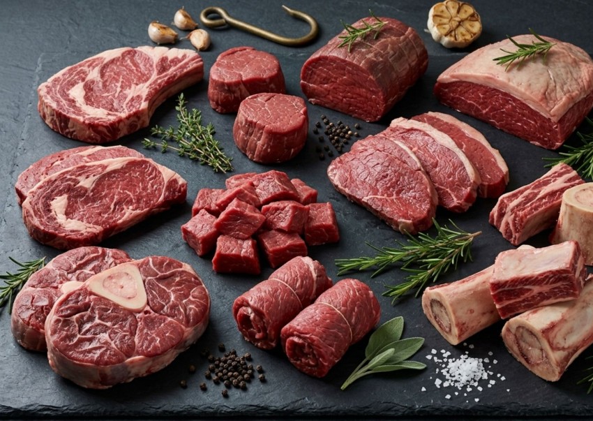 Bio Fleischpaket "viertel Rind" - 50kg