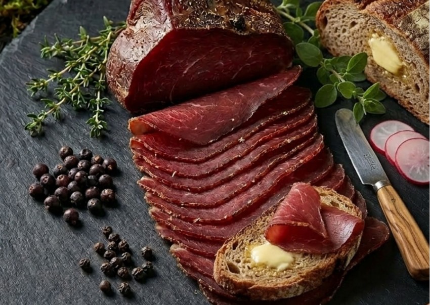 Heimatschinken vom Rotwild Kräuter - tiefgefroren