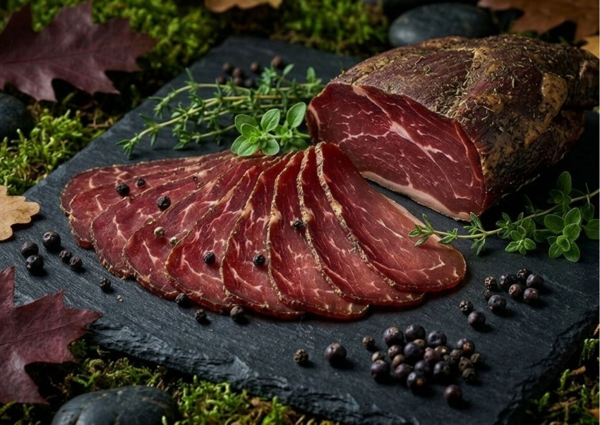 Heimatschinken vom Schwarzwild Kräuter