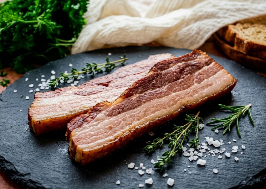 Bio Schwein Bauchscheibe