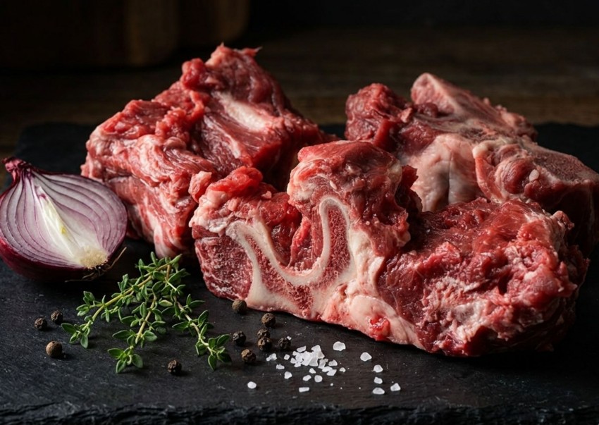 Bio Rinderfleischknochen/ Suppenfleisch